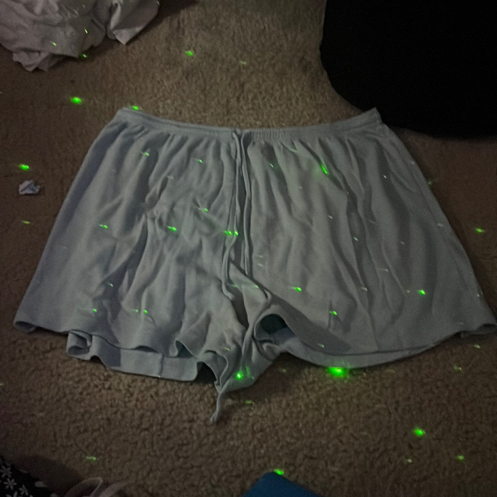 Light Blue Comfy Sleep Shorts